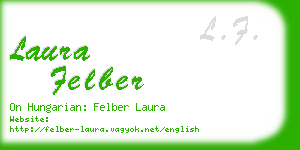 laura felber business card